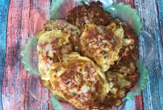 Вкусный завтрак «оладья»