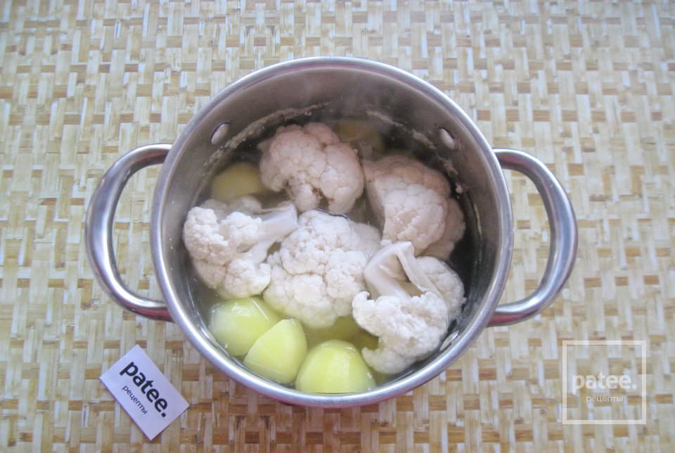 Картофельное пюре с цветной капустой - Шаг 4