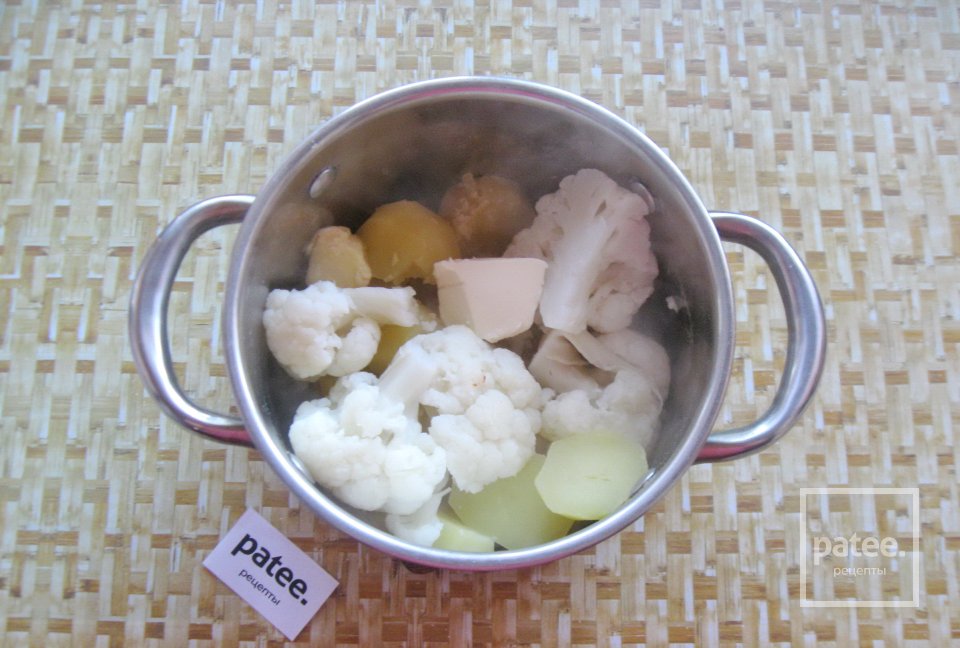 Картофельное пюре с цветной капустой - Шаг 6
