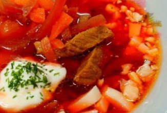 Свекольник (суп из детства)