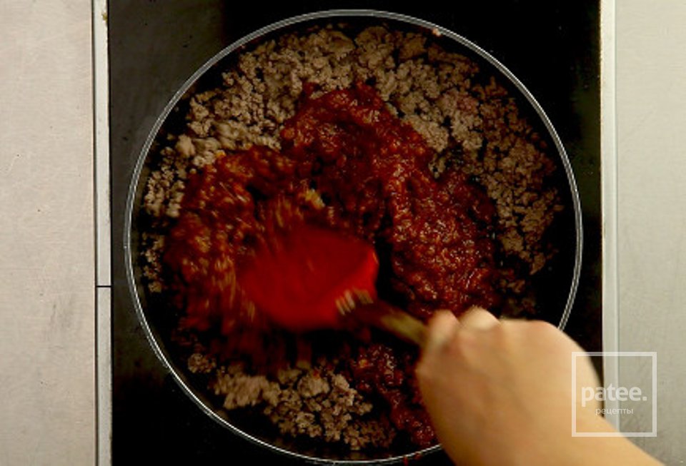 Лазанья с мясом - Шаг 4