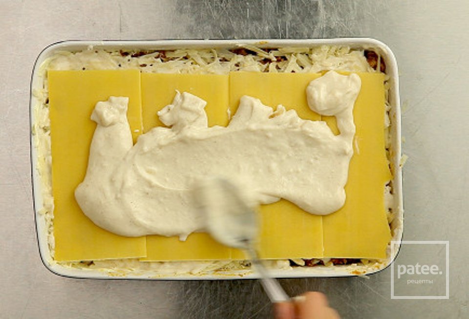 Лазанья с мясом - Шаг 7