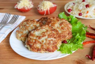 Котлеты рубленые из свинины