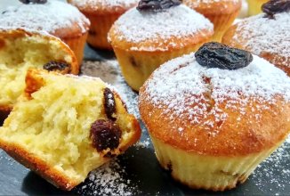 Воздушные творожные кексы