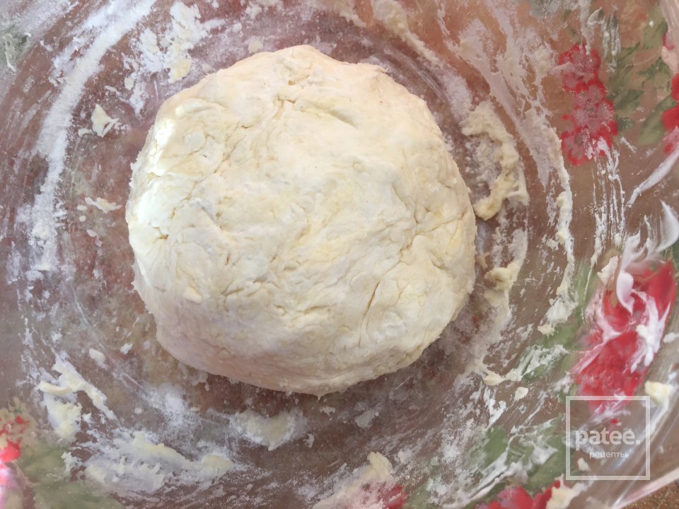 Неправильный киш с шампиньонами. - Шаг 1