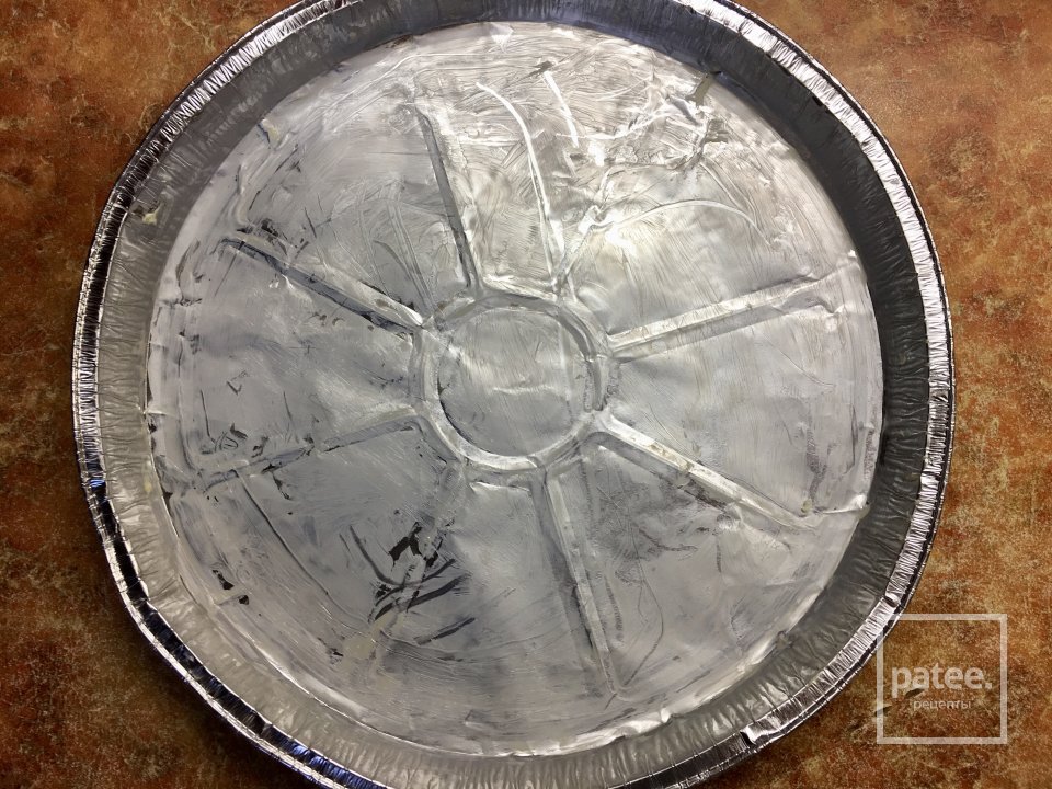 Неправильный киш с шампиньонами. - Шаг 4