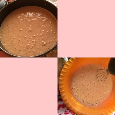 ореховый-шоколадный торт с прослойками - Шаг 1