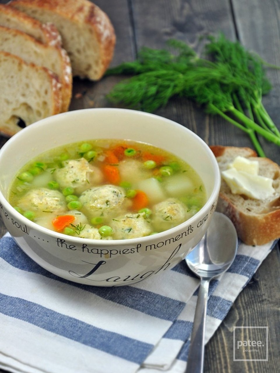 Простые и вкусные супы на каждый день. Фрикаделевый суп. Суп с фрикадельками. Для супа. П.