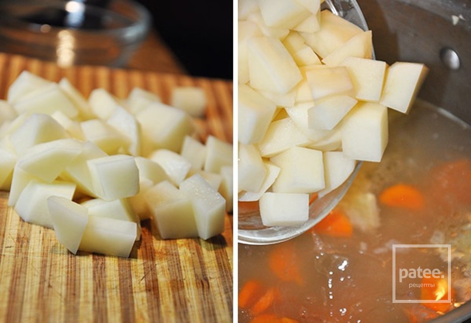 Простой супчик с куриными фрикадельками - Шаг 4