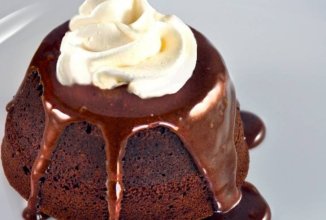 Шоколадный фондан