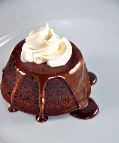 Шоколадный фондан - Шаг 7