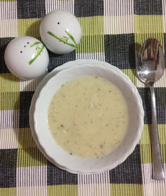 Куриный суп (tavuk suyu çorbası)