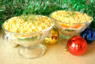 Новогодний Салат-Коктейль то, что нужно на Праздничный стол!