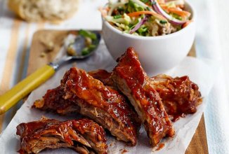 Рёбрышки в ткемали.