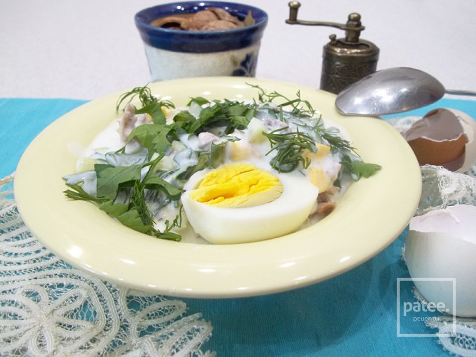 ОВДУХ (окрошка по-азербайджански) - Шаг 8