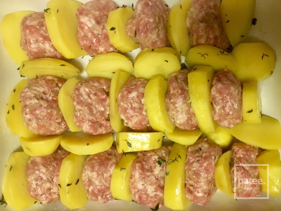 Запеканка из котлет. - Шаг 5