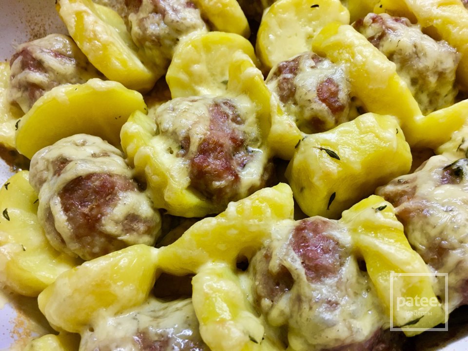 Запеканка из котлет. - Шаг 8