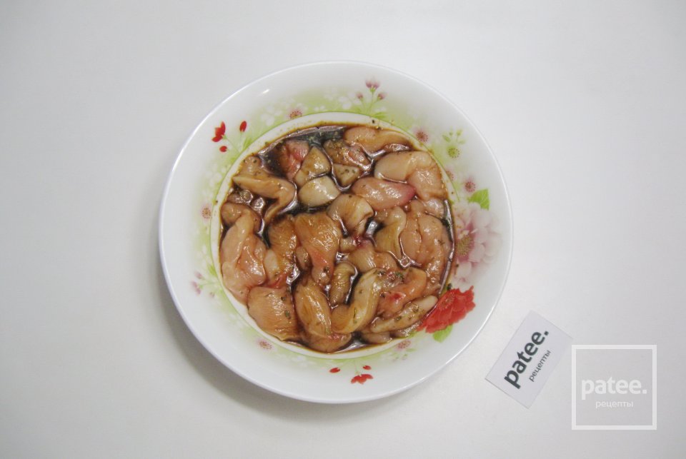 Куриное филе с овощами в пакете для запекания - Шаг 5