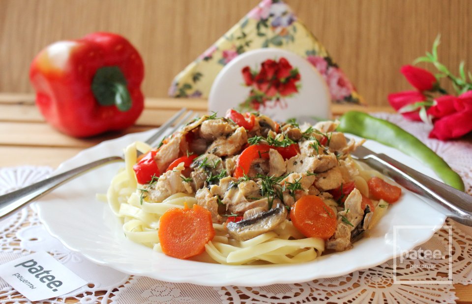 Куриное филе с овощами в пакете для запекания - Шаг 13