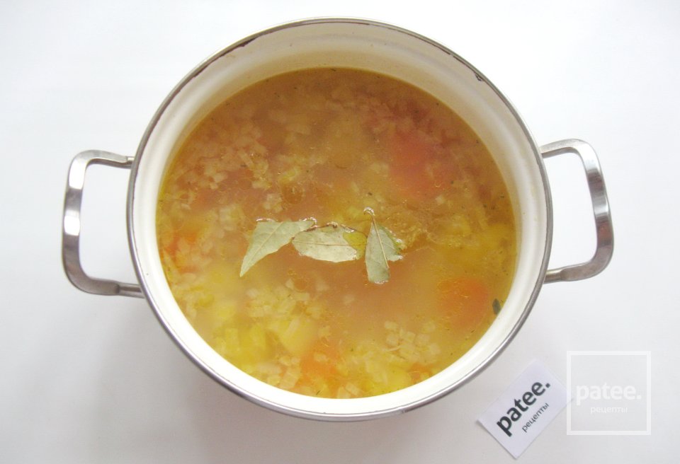 Рыбный суп с красной чечевицей - Шаг 10
