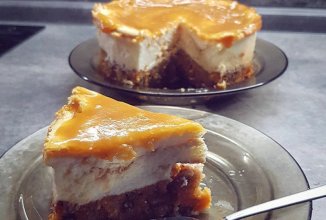 Творожно-морковный чизкейк