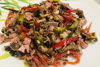 САЛАТ «МУЖСКИЕ ГРЕЗЫ»