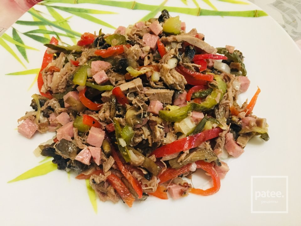 САЛАТ «МУЖСКИЕ ГРЕЗЫ» - Шаг 4