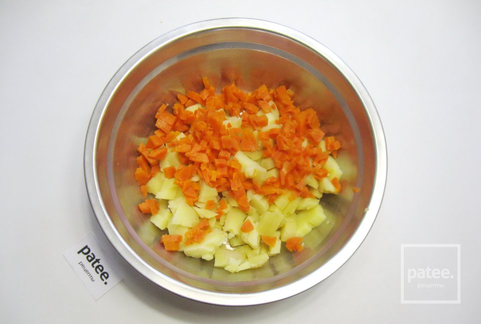 Винегрет с соусом - Шаг 3