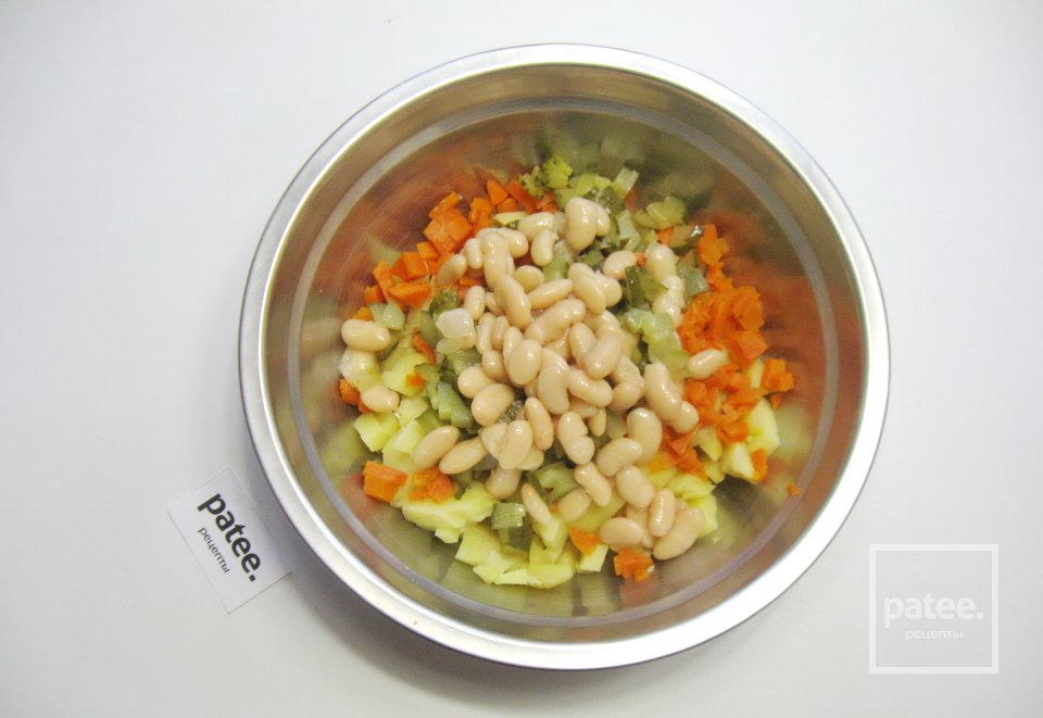 Винегрет с соусом - Шаг 5