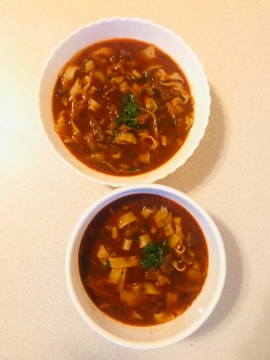 Суп Лагман - Шаг 20