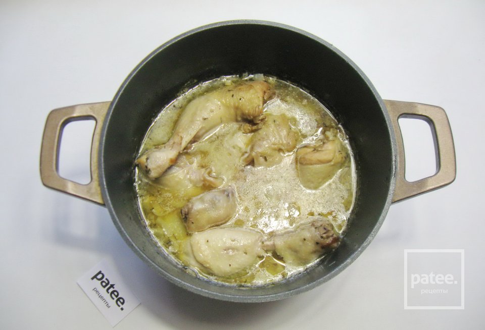 Куриные голени тушеные в пиве - Шаг 11