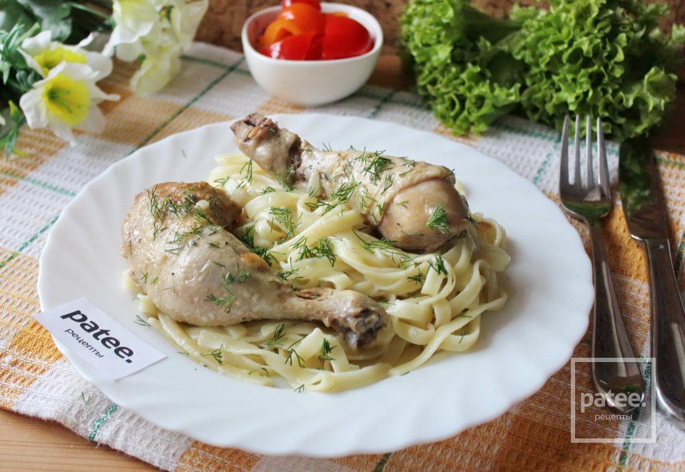 Куриные голени тушеные в пиве - Шаг 12