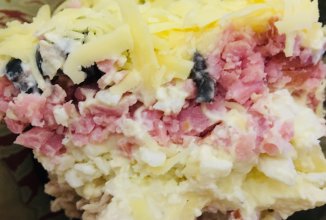 САЛАТ «ЧЕРНОГЛАЗЫЙ МОЙ»