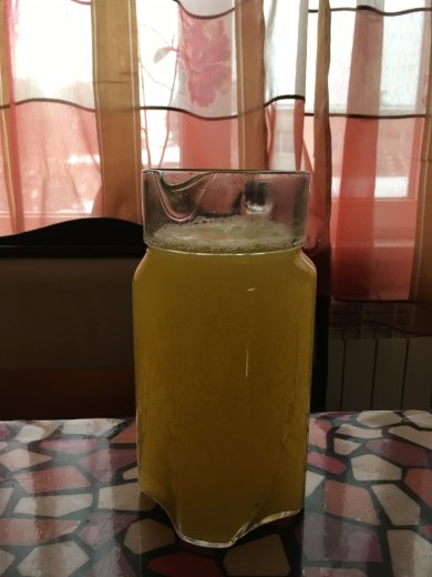 апельсиновый напиток - Шаг 1