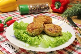 Мясные котлеты с фасолью