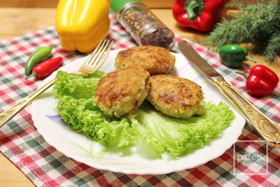 Мясные котлеты с фасолью - Шаг 11