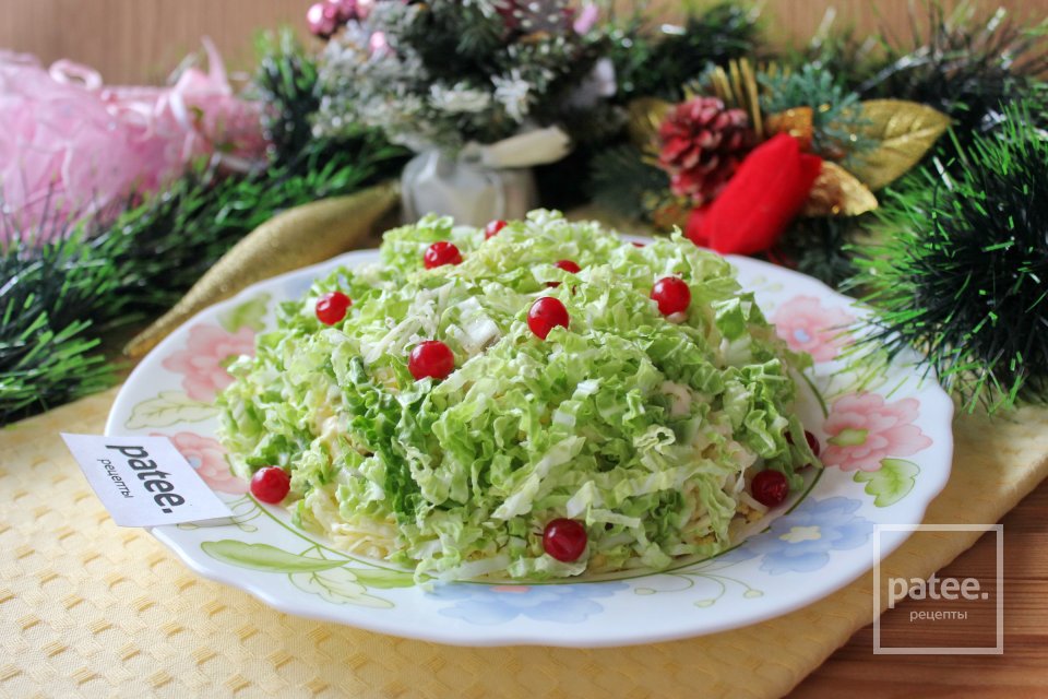 Салат с куриной грудкой и пекинской капустой - Шаг 11