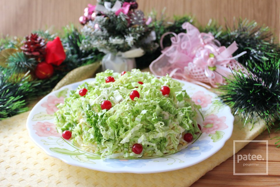 Салат с куриной грудкой и пекинской капустой - Шаг 12