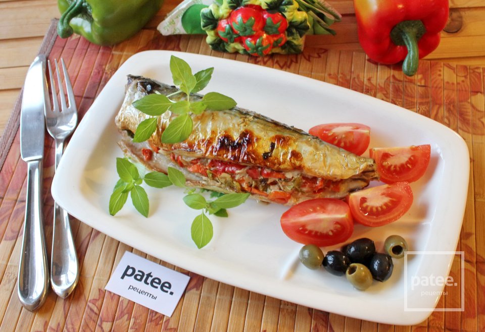 Скумбрия запеченная с овощами - Шаг 11