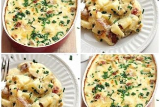 Вкусный картофель запечённый в духовке