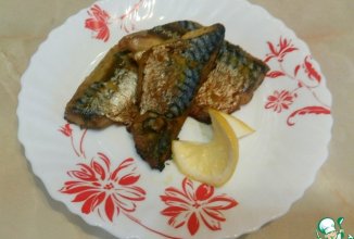 Запеченная имбирно-апельсиновая скумбрия