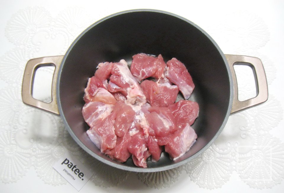 Чахохбили из свинины - Шаг 2