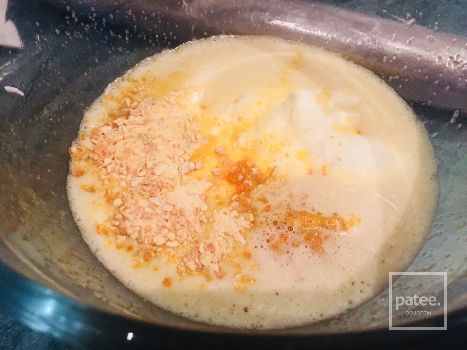 Тыквенный кекс 🎃 с орешками - Шаг 1