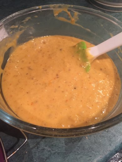 Тыквенный кекс 🎃 с орешками - Шаг 3