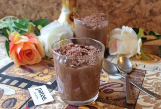 Шоколадный пудинг без яиц