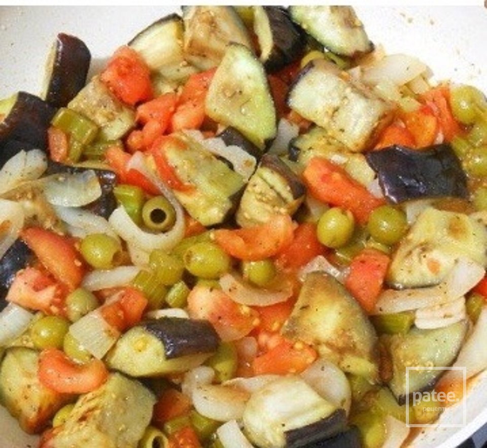 Овощное рагу с оливками Капоната - Шаг 1
