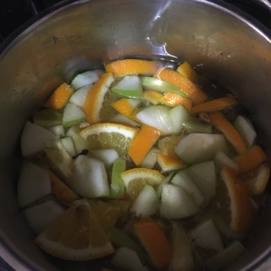 глинтвейн на брусничном морсе - Шаг 2