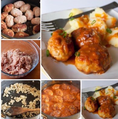 Котлеты с подливой - Шаг 2