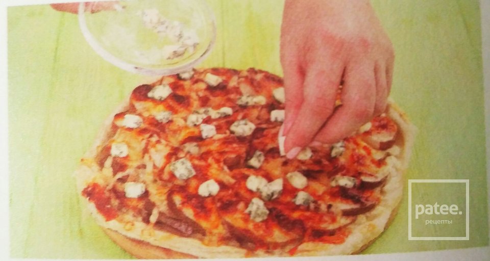 Слоеный пирог с грушей и сыром дор блю - Шаг 11