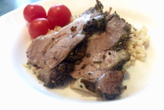 Баранина запечённая в специях😋